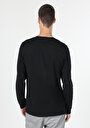 thumb-Afficher les détails de T-shirt À Manches Longues Noir Regular Fit  Homme