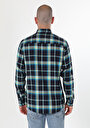 thumb-Afficher les détails de Chemise À Manches Longues Marine Regular Fit   Homme