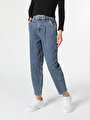 thumb-Afficher les détails de 886 Dennis Pantalon Denim Tapered Leg  En  Slouchy Fit Femme