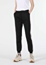 thumb-Afficher les détails de Pantalon De Survêtement Noir Slim Fit Femme