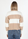 thumb-Afficher les détails de Pull Ecru Regular Fit   Femme