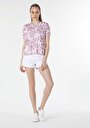 thumb-Afficher les détails de T-shirt À Manches Courtes Violet Regular Fit  Femme