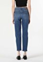 thumb-Afficher les détails de 891 Maya Pantalon Bleu Tapered Leg  En  Slim Fit Femme