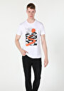 thumb-Afficher les détails de T-shirt À Manches Courtes Blanc Regular Fit  Homme