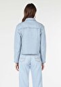 thumb-Afficher les détails de Veste De Blazer Denim Regular Fit   Femme