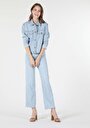 thumb-Afficher les détails de Veste De Blazer Denim Regular Fit   Femme