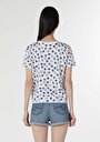 thumb-Afficher les détails de T-shirt À Manches Courtes Blanc Regular Fit  Femme
