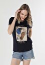thumb-Afficher les détails de T-shirt À Manches Courtes Marine Regular Fit  Femme