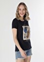 thumb-Afficher les détails de T-shirt À Manches Courtes Marine Regular Fit  Femme