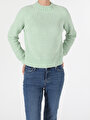 thumb-Afficher les détails de Pull Vert Regular Fit   Femme