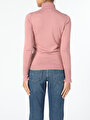 thumb-Afficher les détails de Pull Rose Slim Fit   Femme