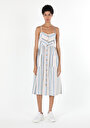 thumb-Afficher les détails de Robe Multicolou Slim Fit    Femme