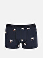 thumb-Afficher les détails de Sous-vêtements Marine Modern Fit Droit Homme
