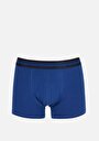 thumb-Afficher les détails de Sous-vêtements Bleu Modern Fit Imprimé Homme
