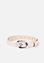 thumb-Afficher les détails de Ceinture Ecru Modern Fit Femme
