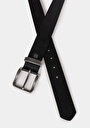 thumb-Afficher les détails de Ceinture Noir Modern Fit Homme