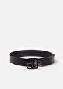 thumb-Afficher les détails de Ceinture Noir Modern Fit Homme