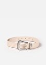 thumb-Afficher les détails de Ceinture Beige Modern Fit Femme