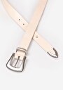 thumb-Afficher les détails de Ceinture Beige Modern Fit Femme