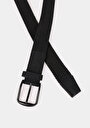 thumb-Afficher les détails de Ceinture Noir Modern Fit Homme