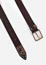 thumb-Afficher les détails de Ceinture Marron Modern Fit Femme