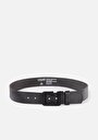 thumb-Afficher les détails de Ceinture Noir Modern Fit Homme