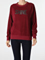 thumb-Afficher les détails de Pull-over Bordeaux Regular Fit  Femme