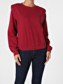 thumb-Afficher les détails de Pull-over Bordeaux Regular Fit  Femme