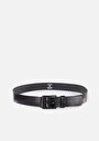 thumb-Afficher les détails de Ceinture Noir Modern Fit Homme
