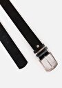 thumb-Afficher les détails de Ceinture Noir Modern Fit Homme