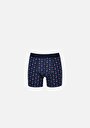 thumb-Afficher les détails de Sous-vêtements Marine Modern Fit Imprimé Homme