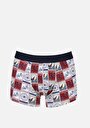 thumb-Afficher les détails de Sous-vêtements Multicolou Modern Fit Imprimé Homme