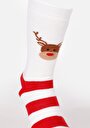 thumb-Afficher les détails de Chaussettes Ecru Modern Fit Femme