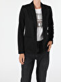 thumb-Afficher les détails de Veste De Blazer Noir Regular Fit   Femme