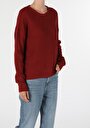 thumb-Afficher les détails de Pull Bordeaux Regular Fit   Femme
