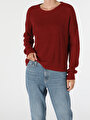thumb-Afficher les détails de Pull Bordeaux Regular Fit   Femme