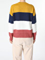 thumb-Afficher les détails de Pull Multicolou Regular Fit   Femme
