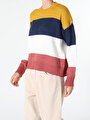 thumb-Afficher les détails de Pull Multicolou Regular Fit   Femme