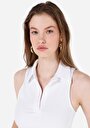 thumb-Afficher les détails de Athlète Blanc Slim Fit Femme