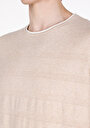 thumb-Afficher les détails de Tricot Beige Regular Fit  Homme