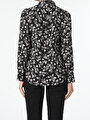 thumb-Afficher les détails de Chemise À Manches Longues Noir Slim Fit   Femme