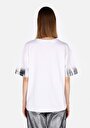 thumb-Afficher les détails de T-shirt À Manches Courtes Blanc Comfort Fit Imprimé Femme