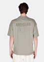 thumb-Afficher les détails de T-shirt À Manches Courtes Vert Oversize Fit Droit Homme