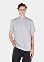 thumb-Afficher les détails de T-shirt À Manches Courtes Bleu Comfort Fit Droit Homme