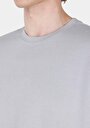 thumb-Afficher les détails de T-shirt À Manches Courtes Bleu Comfort Fit Droit Homme
