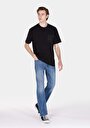 thumb-Afficher les détails de 045 David Pantalon  Straight Leg Medium Rise En Jean Regular Fit Homme