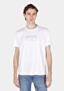 thumb-Afficher les détails de T-shirt À Manches Courtes Blanc Regular Fit Droit Homme