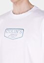 thumb-Afficher les détails de T-shirt À Manches Courtes Blanc Regular Fit Droit Homme
