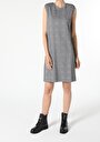 thumb-Afficher les détails de Robe Gris Regular Fit    Femme