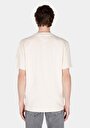 thumb-Afficher les détails de T-shirt À Manches Courtes Beige Comfort Fit Droit Homme